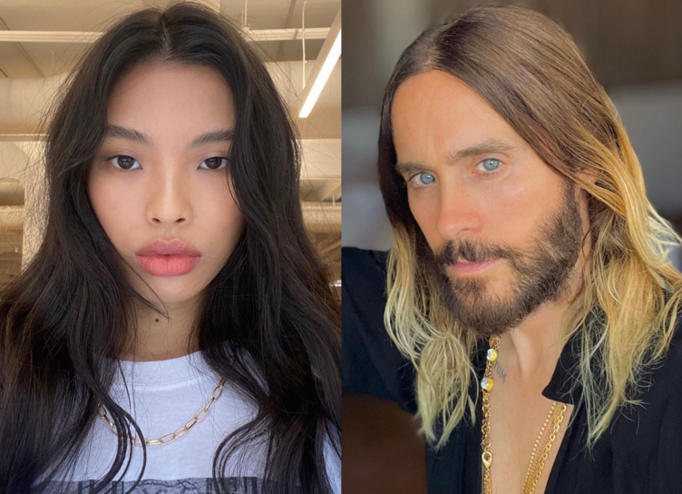 Jared Leto filmed on a date with a new lover