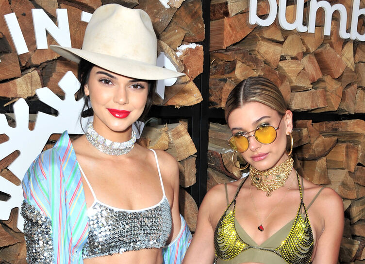 Hailey Bieber denies rumors of conflict with girlfriend Kendall Jenner