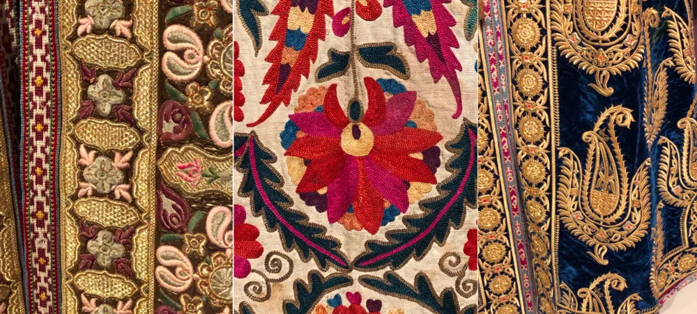 Национальная азербайджанская вышивка