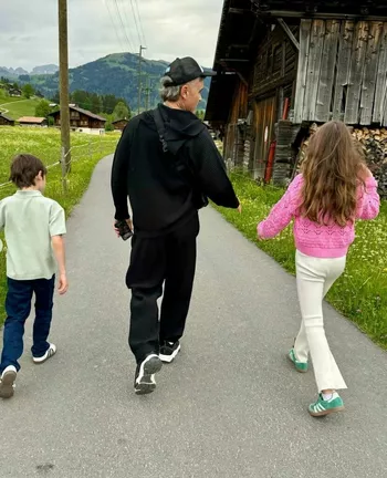 Робби Уильямс с детьми