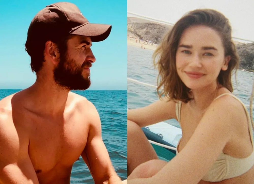 Лиам Хемсворт выложил новый кадр со своей девушкой на отдыхе в Греции
