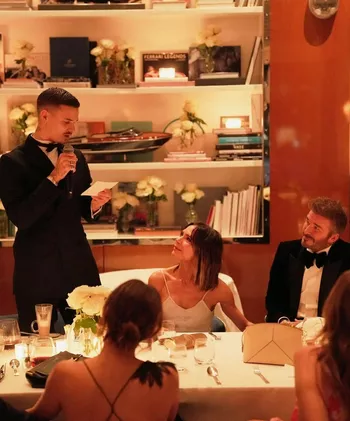 Ромео на дне рождения отца