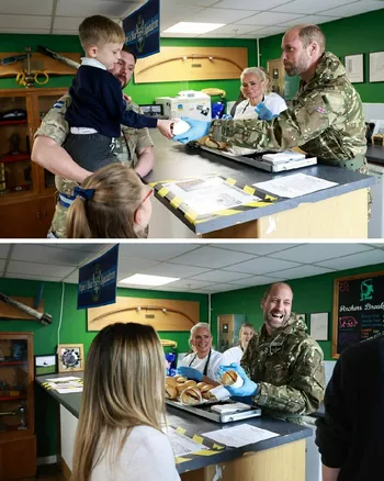 Принц Уильям в Саффолке