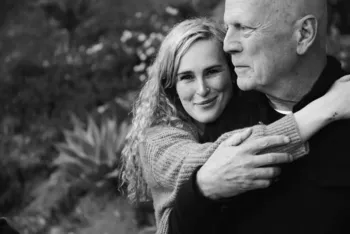 Уиллис с дочкой Румер