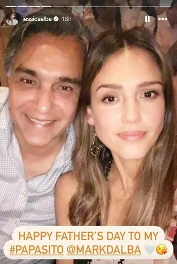 Альба с отцом