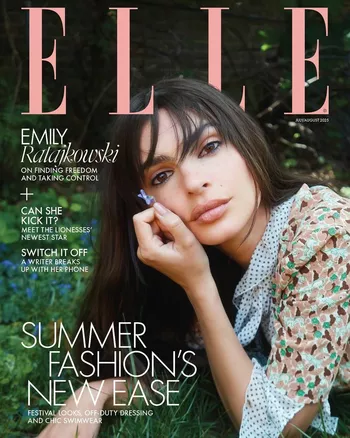 Эмили на обложке ELLE