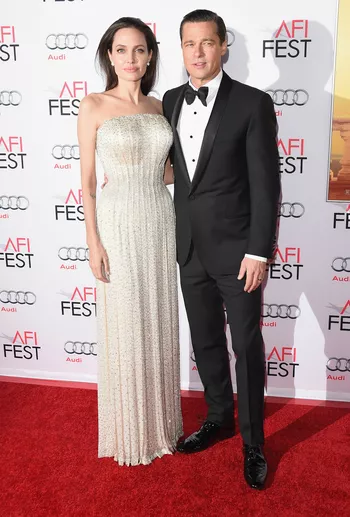 Анджелина и Брэд