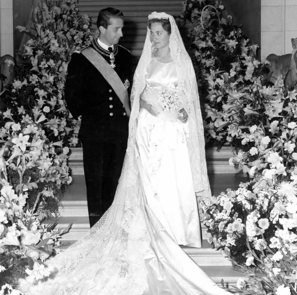 Свадьба наследного принца Альберта и Паолы Руффо ди Калабрия