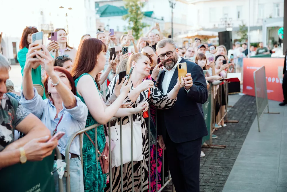 Президент фестиваля Михаил Пореченков