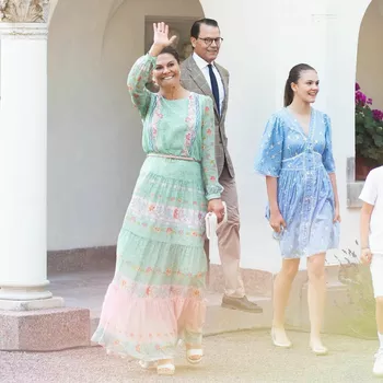 Кронпринцесса Виктория с семьей