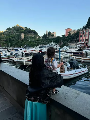 Кортни Кардашьян с сыном