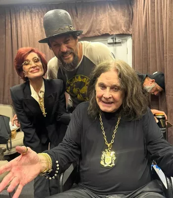 Джейсон и Оззи и Шэрон Осборн