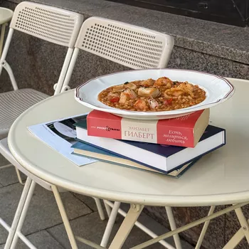Ризотто с морепродуктами в Caffe Mandy's 