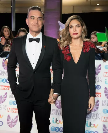 Уильямс с супругой