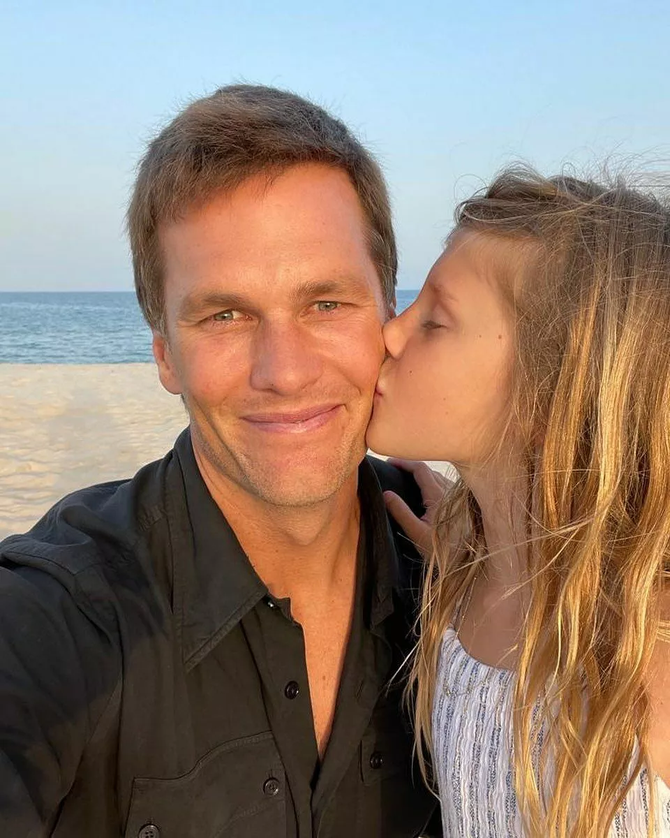 Том с дочерью