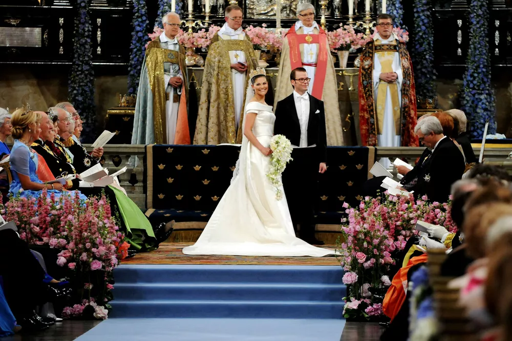 Свадьба шведской кронпринцессы Виктории и Даниэля Вестлинга 19 июня 2010 года
