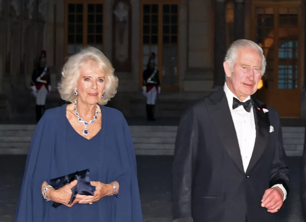 Король Карл III и королева Камилла посетили званый ужин в Версале