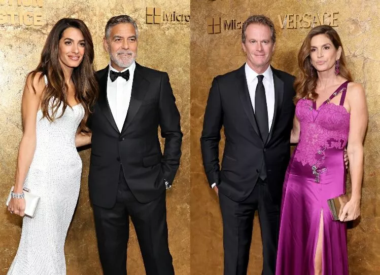 Парный выход года: Джордж и Амаль Клуни, Синди Кроуфорд и Рэнди Гербер, Дэниел Крейг и Рэйчел Вайс на одной ковровой дорожке