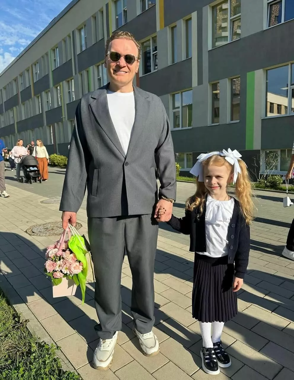 Сергей Сафронов с дочерью Алисой