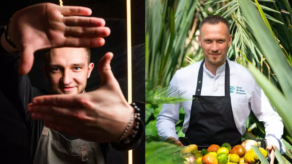 Никита Кузьменко (Touch Chef's Place&Bar) и Андрей Грязев (