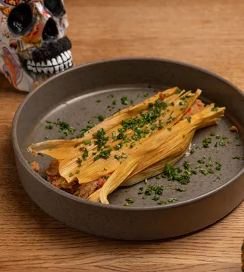 Tamale с говядиной (Borrachitos)