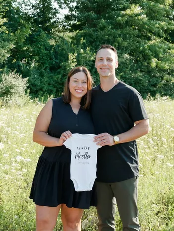 Алайна с мужем