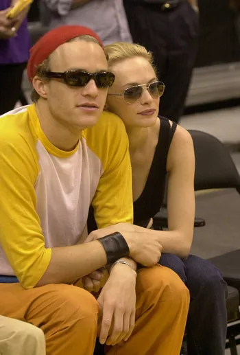 Хит Леджер и Хизер Грэм