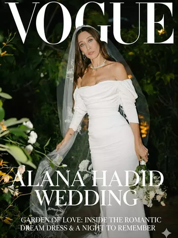 Алана на обложке Vogue