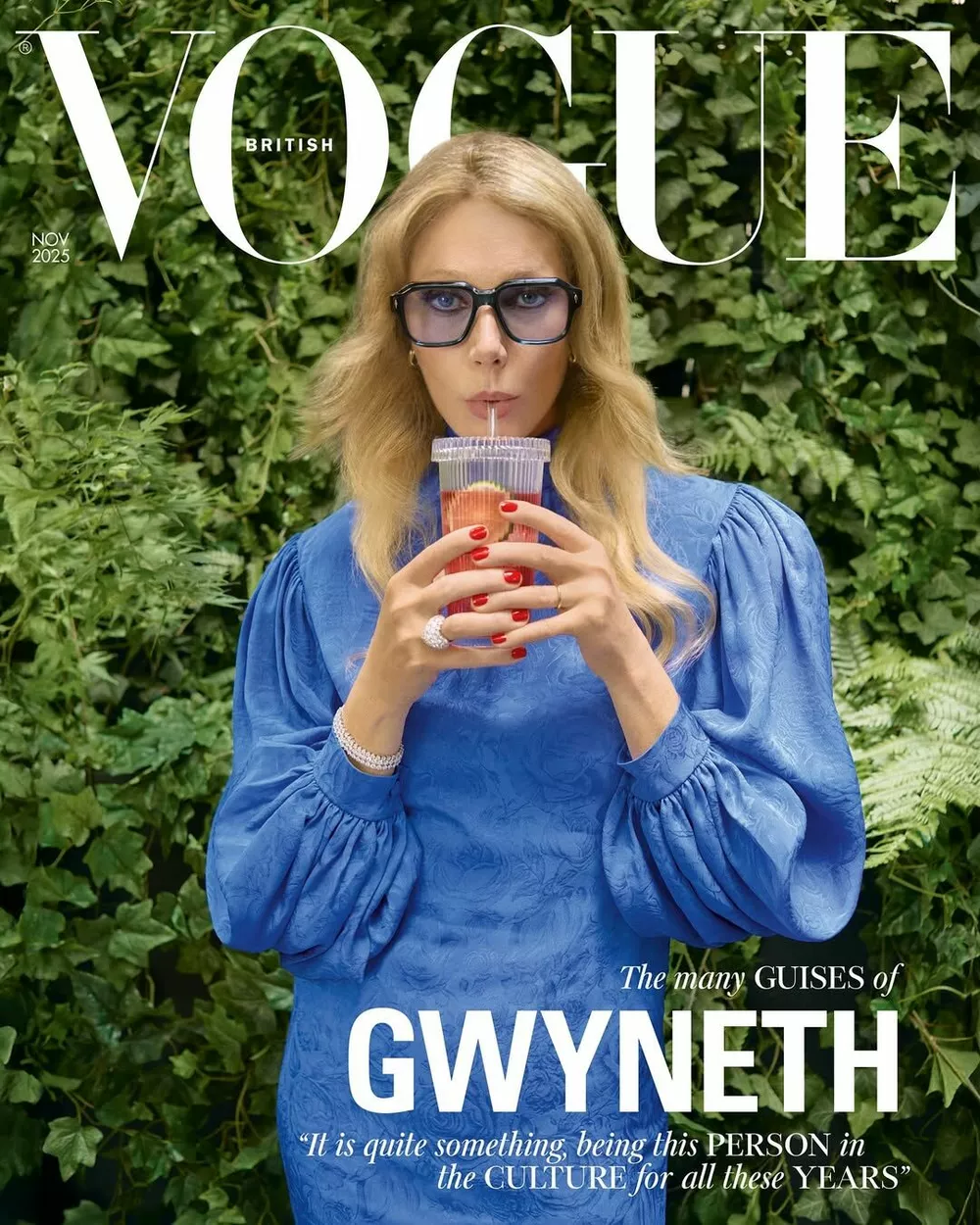 Гвинет Пэлтроу на обложке Vogue