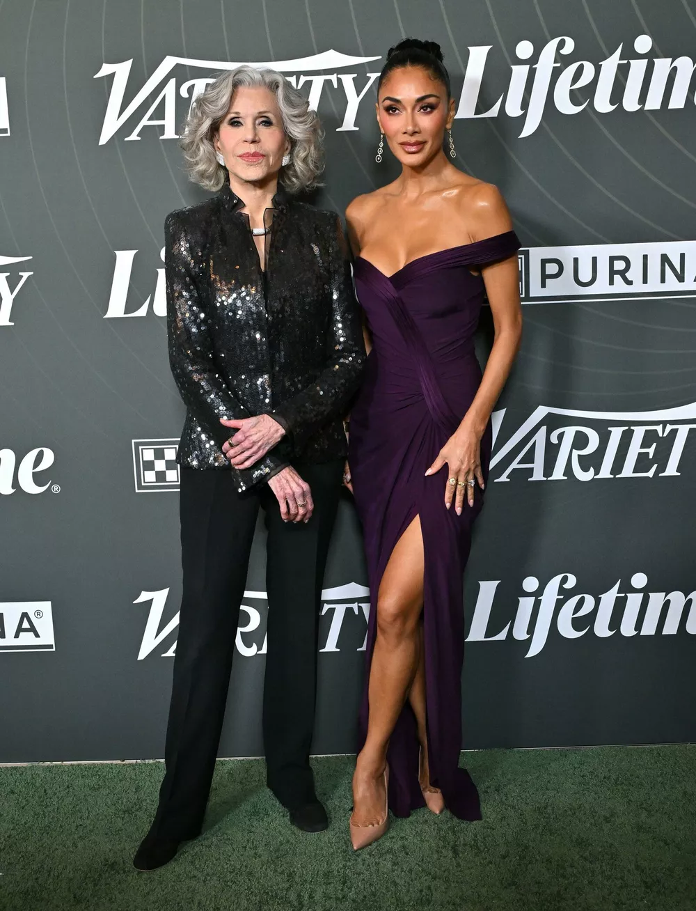 Джейн Фонда и Николь Шерзингер