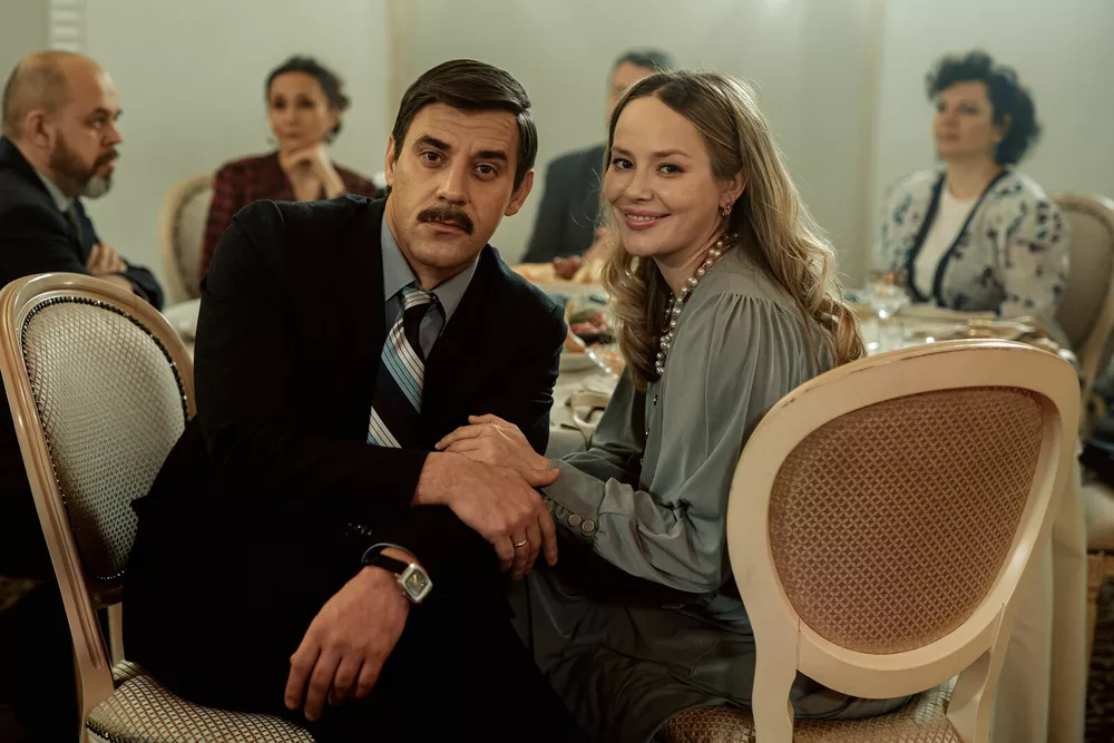 С Сергеем Мариным, сериал “Душегубы-2”