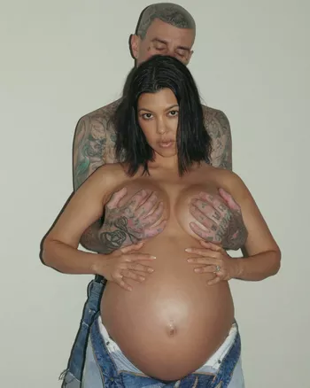 Кортни Кардашьян и Трэвис Баркер