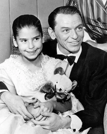 Фрэнк Синатра с дочерью