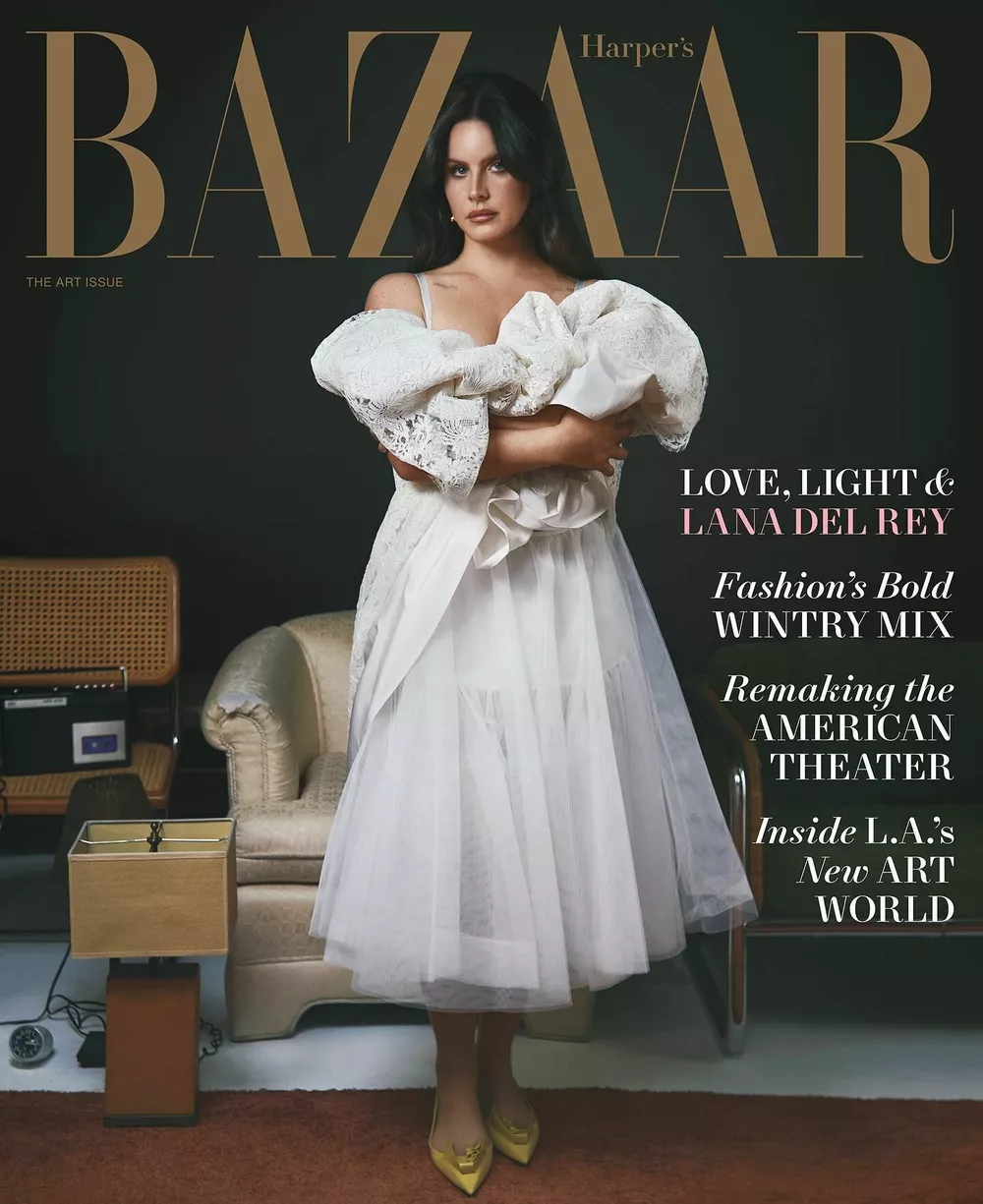 Лана Дель Рей на обложке Harper's Bazaar