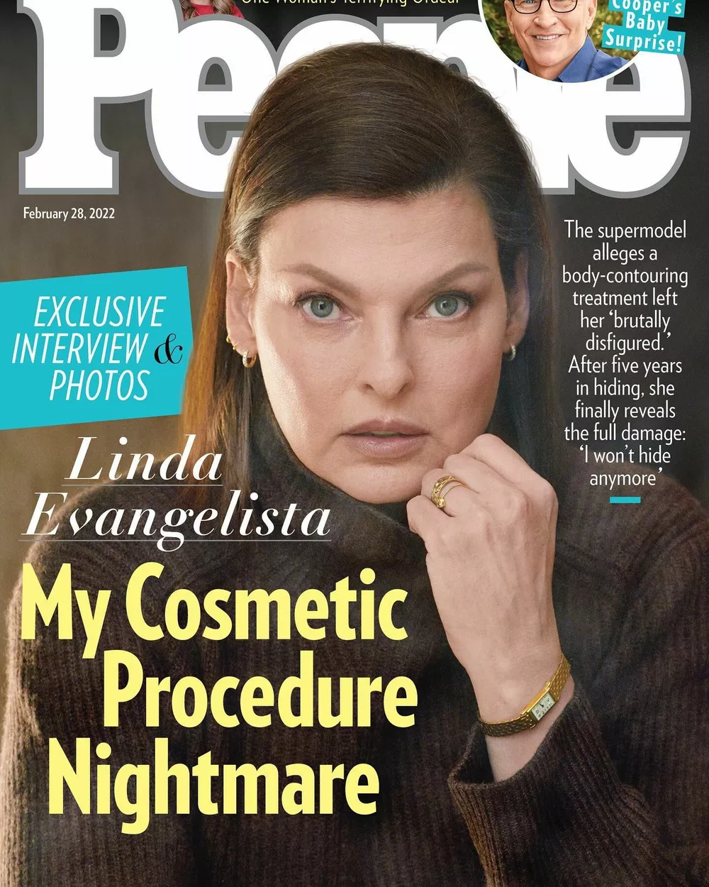 Линда на обложке журнала
