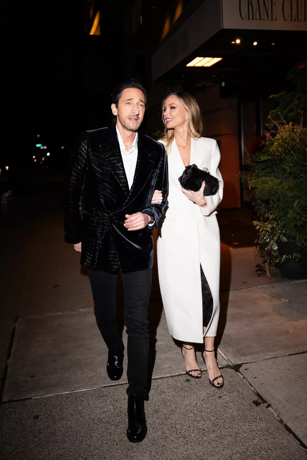 Эдриан Броуди и Джорджина Чапман