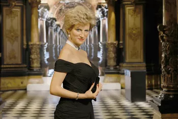 Восковая фигура принцессы Дианы