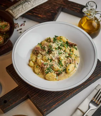 Ньокки с томленой уткой