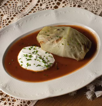 Голубец с говядиной