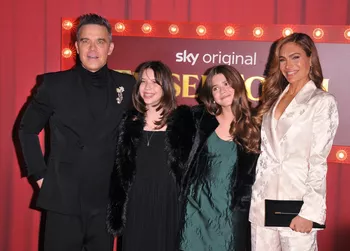 Робби Уильямс с семьей