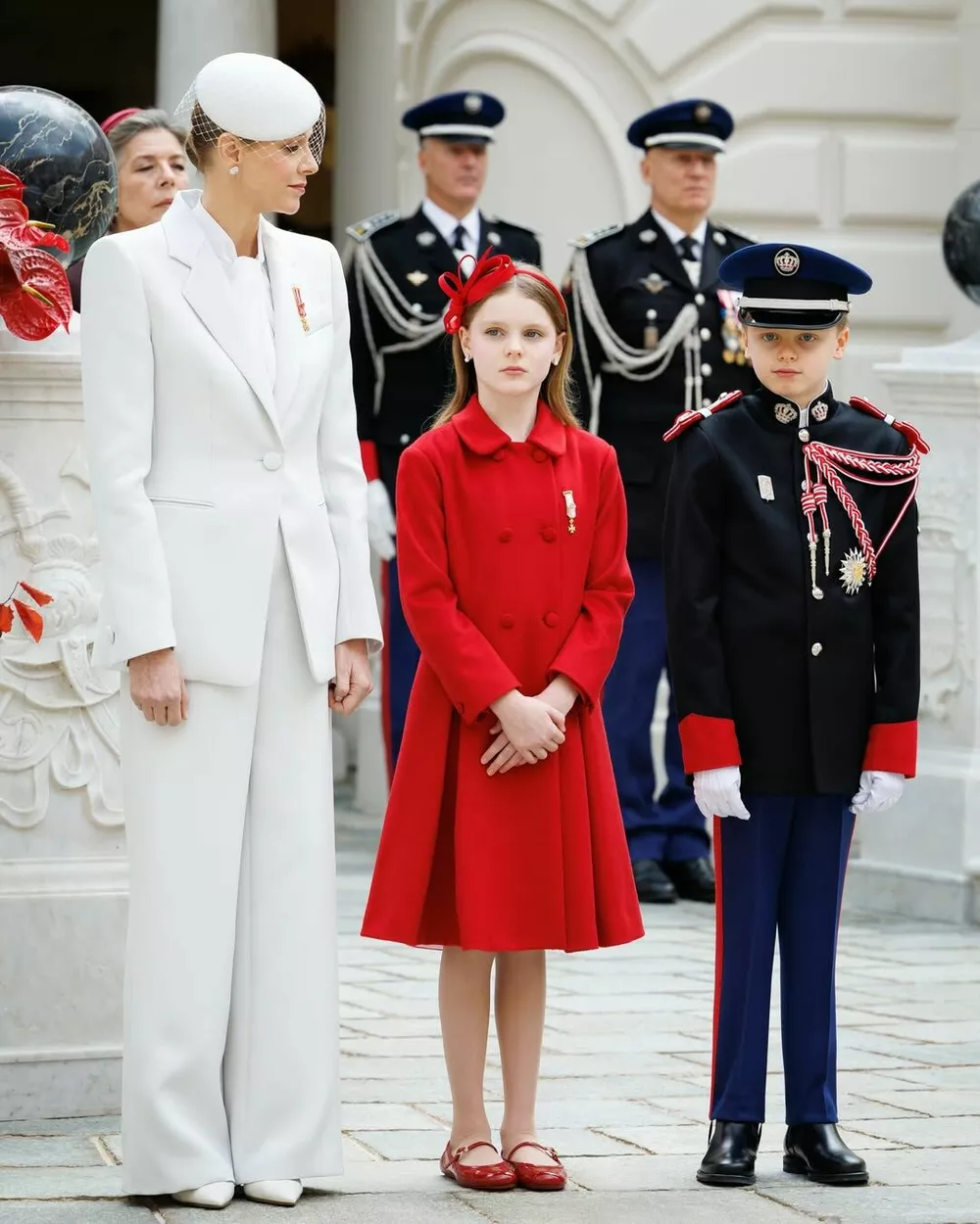 Шарлен с детьми