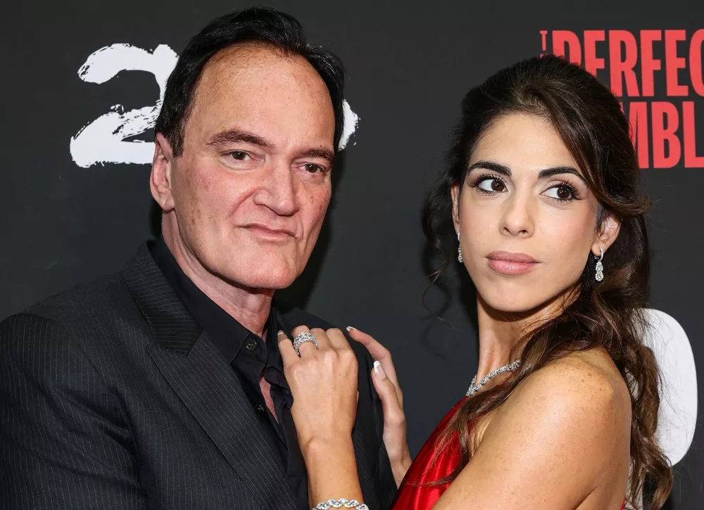 Квентин Тарантино впервые за долгое время вышел в свет с женой