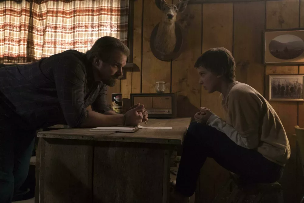 Дэвид Харбор и Милли Бобби Браун