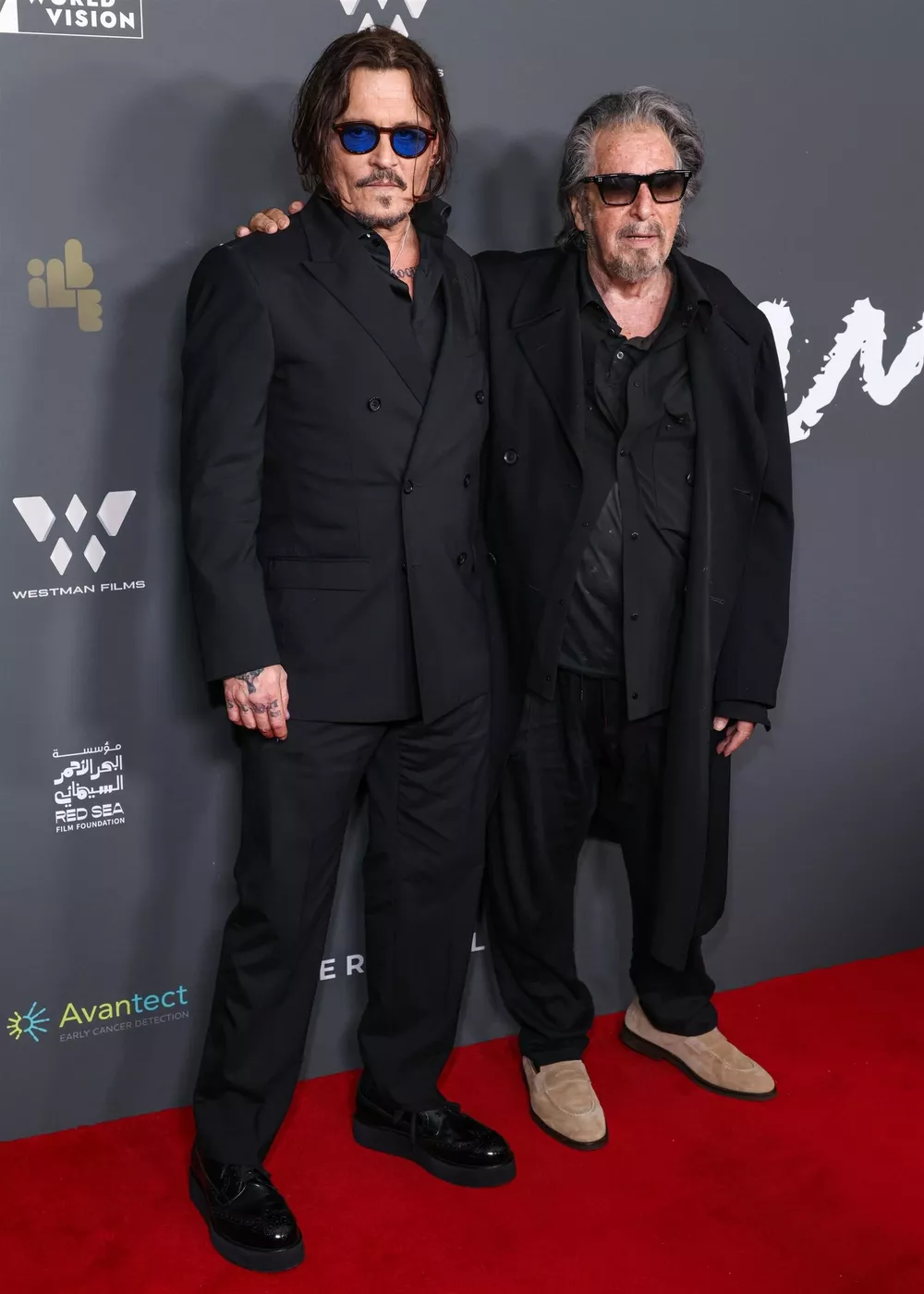 Джонни Депп и Аль Пачино