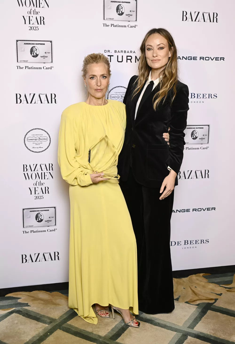 Джиллиан Андерсон и Оливия Уайлд