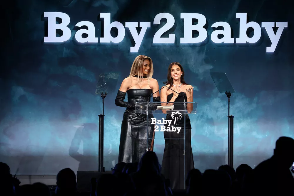 Сиара и Джессика Альба