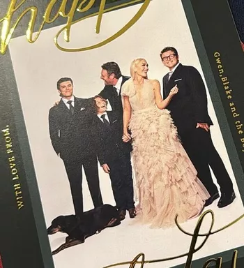 Открытка от Гвен Стефани