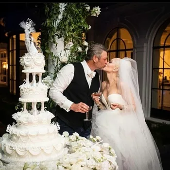 Свадебный снимок Гвен и Блейка