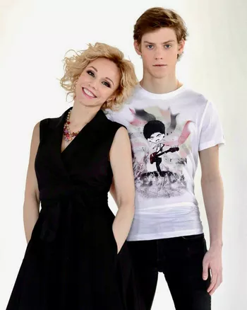 Марина Зудина с сыном Павлом Табаковым