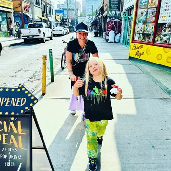 Пинк с сыном